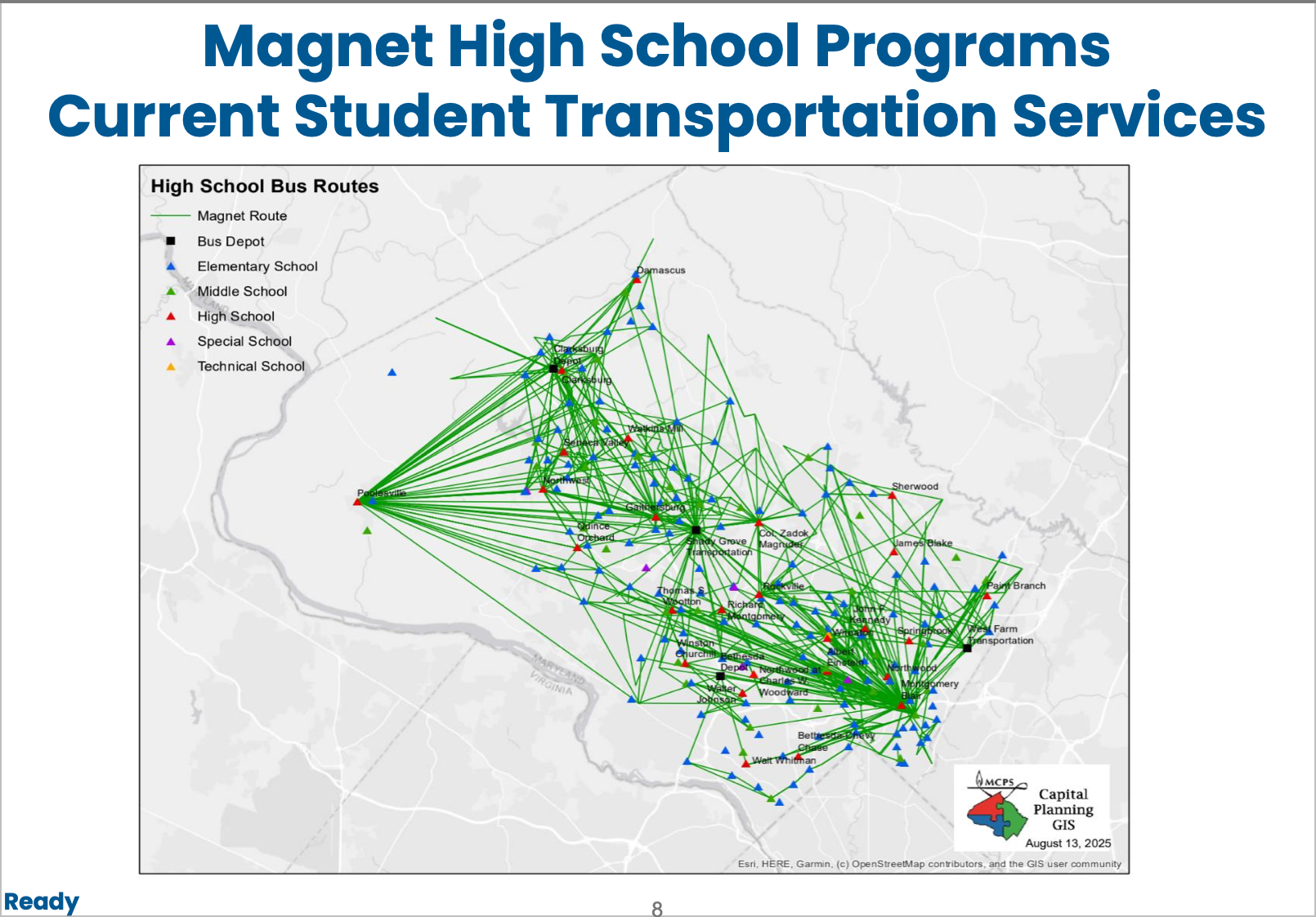 MCPS timeline slide: What's Next
